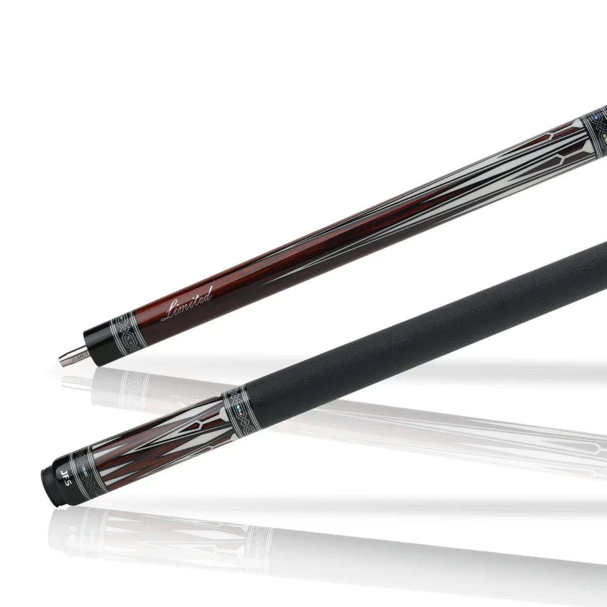 J FLOWERS ARDEN PRESTIGE POOL CUE BROWN CARBON SHAFT 13MM 19OZ
