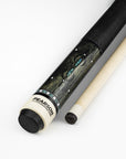 BAGUETTE DE BILLARD PEARSON ENCORE SERIES - FLÈCHE EN CARBONE WRAP EN LIN GRIS 12.5MM