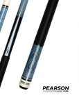 BAGUETTE DE BILLARD PEARSON ENCORE SERIES CC-ENC-3 BLEU WRAP EN LIN 12.4MM