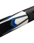 MANCHE PREDATOR SANG LEE SERIES 2 NOIR/ÉRABLE/BLEU/MAUVE/IVOIRE UNI-LOC AVEC GRIP DE LUXE (FLÈCHE NON-INCLUSE) - ÉDITION LIMITÉE