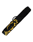 PREDATOR SPORT BACKPACK HARD CUE CASE  BLACK/YELLOW 3 BUTTS 5 SHAFTS -  LIMITED EDITION