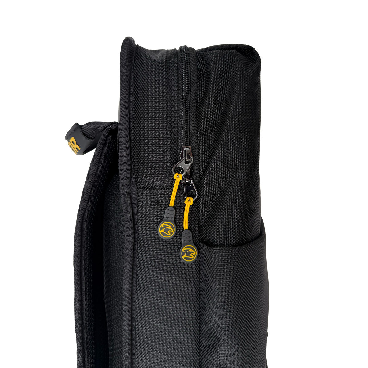 PREDATOR SPORT BACKPACK HARD CUE CASE  BLACK/YELLOW 3 BUTTS 5 SHAFTS -  LIMITED EDITION