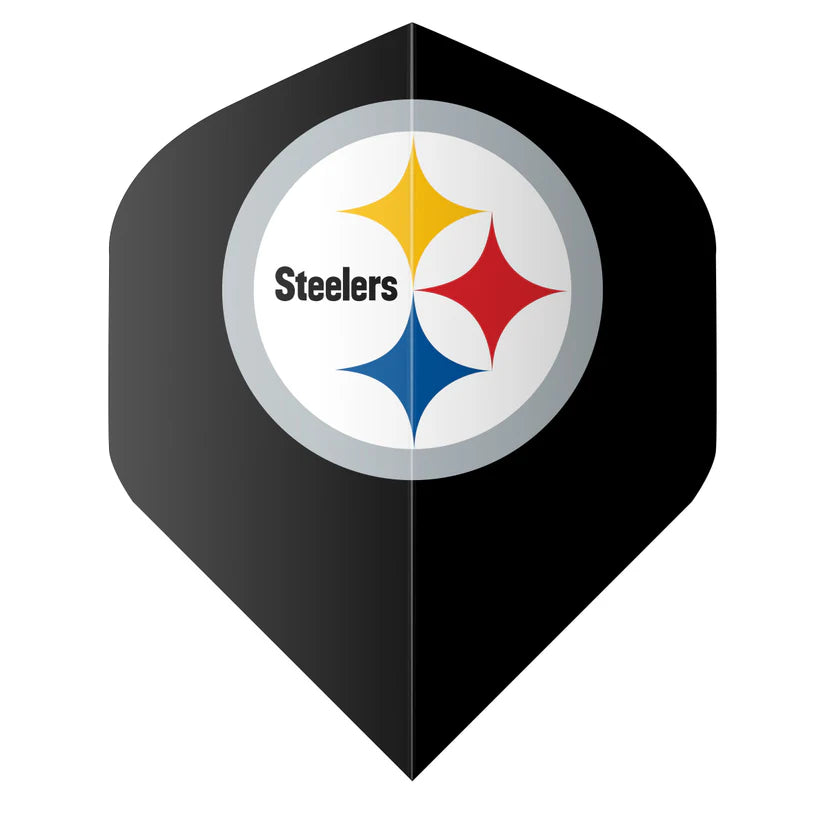 SHOT NFL STEELERS ENSEMBLE DE PLUMES DE DARD - NOIRE