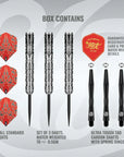 FLÉCHETTES SHOT WARRIOR TAIAHA POINTE D'ACIER - BARREAUX EN TUNGSTÈNE À 90%