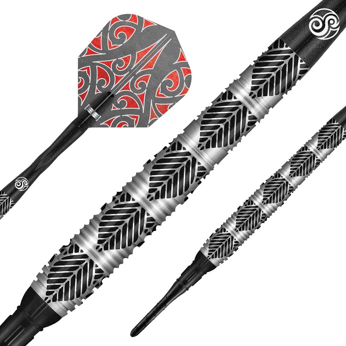FLÉCHETTTES SHOT WARRIOR AWE POINTE SOUPLE - BARREAUX EN TUNGSTÈNE À 90%
