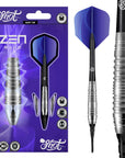 SHOT ZEN BUDO SOFT TIP DART SET - 80% TUNGSTEN BARRELS