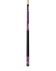 RAGE POOL CUE MATTE PINK POISON OAK CAMO 13MM 19OZ