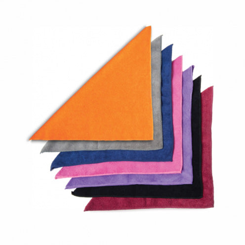 MICROFIBER TOWEL 16X16 - ASSORTED COLORS