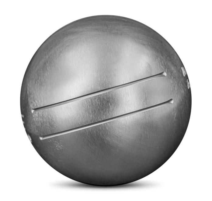 ENSEMBLE DE TROIS BOULES DE PÉTANQUE OBUT JB VINTAGE DUAL