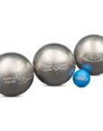 ENSEMBLE DE TROIS BOULES DE PÉTANQUE OBUT CHEYENNE