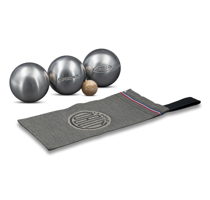 SET OF 3 BALLS BOCCE OBUT SUPERINOX D:72MM W:690GR S:0