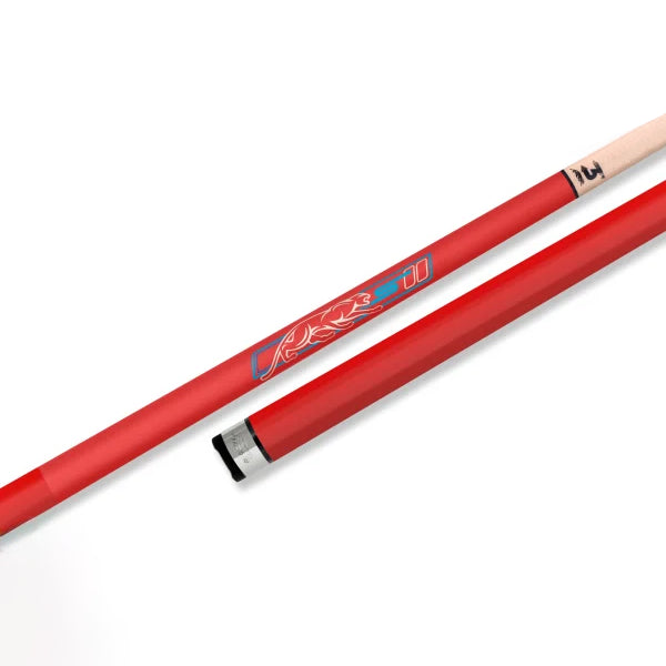 MANCHE DE BAGUETTE DE BILLARD PREDATOR SPORT 2 ROUGE SANS GRIP ÉDITION LIMITÉE