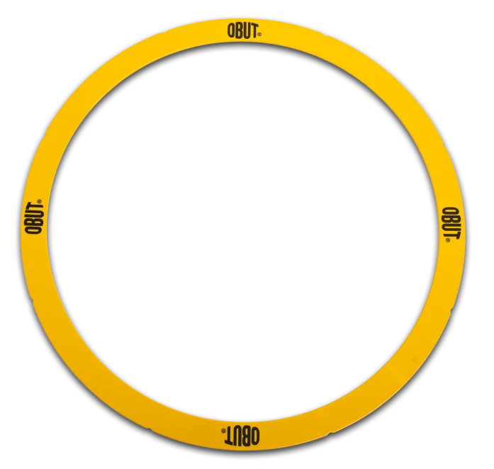 CERCLE DE PÉTANQUE OBUT RIGIDE JAUNE