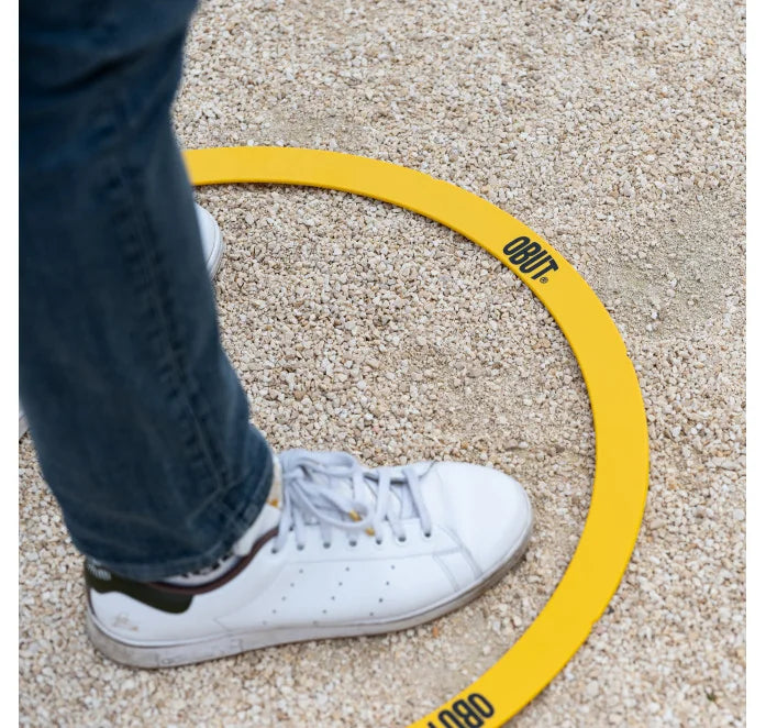CERCLE DE PÉTANQUE OBUT RIGIDE JAUNE
