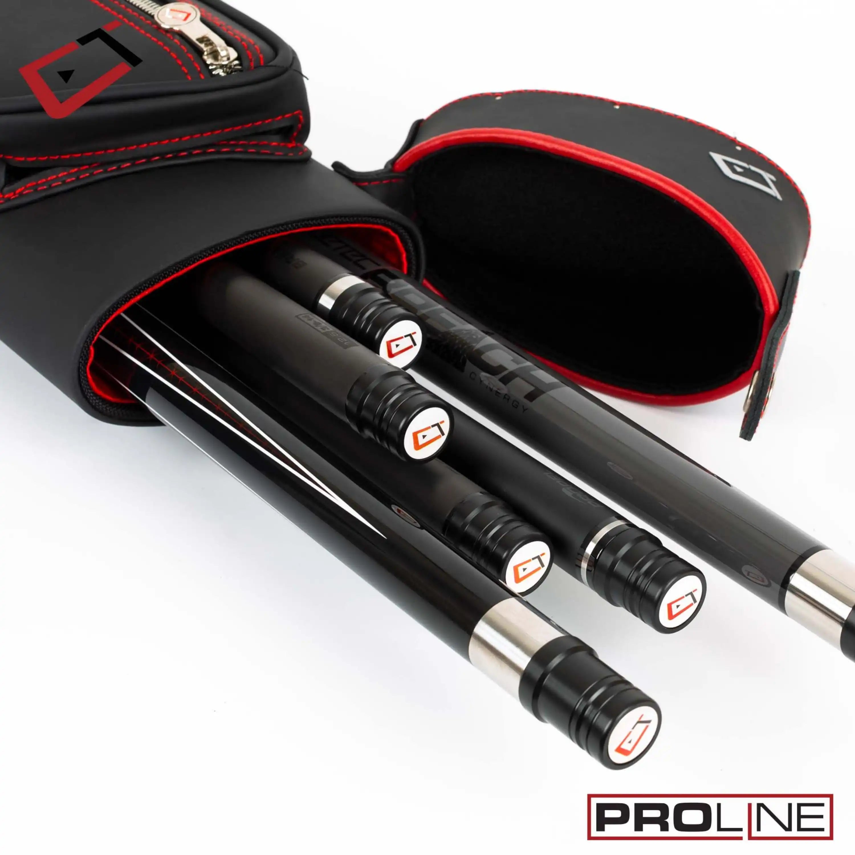 CUETEC PRO LINE 2X4 HARD CUE CASE - BLACK