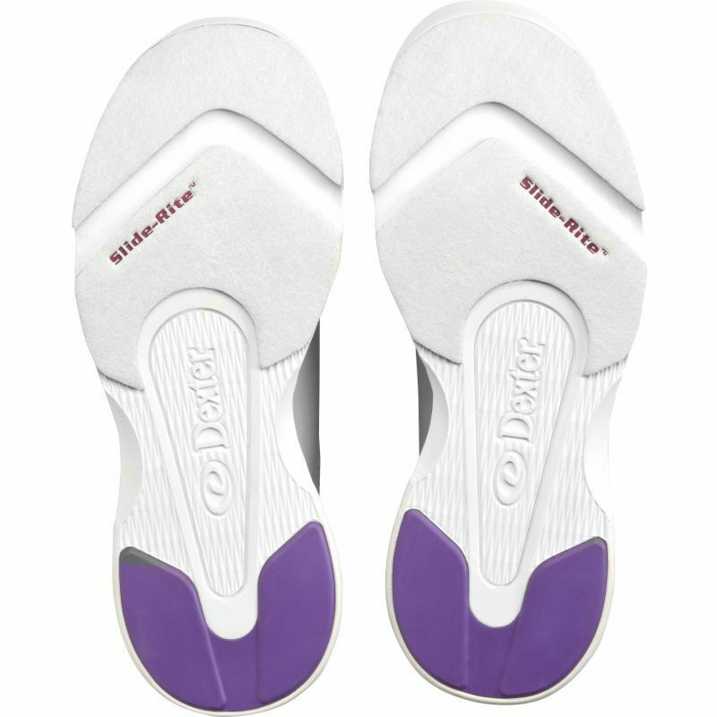 LADIES BOWLING SHOES RAQUEL V GREYPURPLE