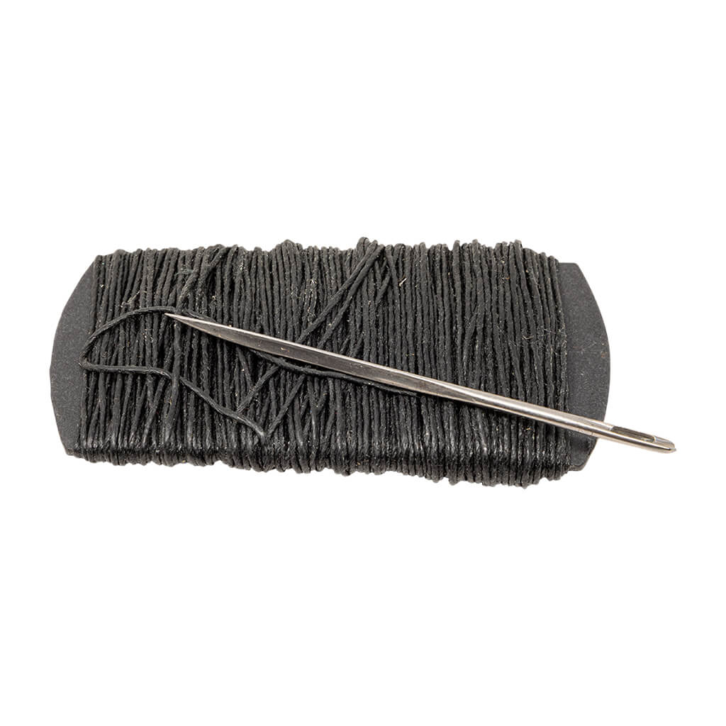 WAXED CORD WITH NEEDLE